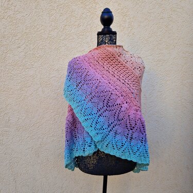 Mehrecktuch Zuwan (Adventscalender 2022) - Häkeln