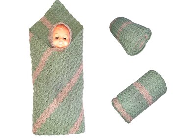 Decke " OLIANA " alle Größen Frühchendecke Babydecke Tagesdecke Anleitung - Häkeln