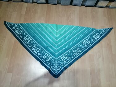 Tuch Aleidis als PDF Datei - Stricken