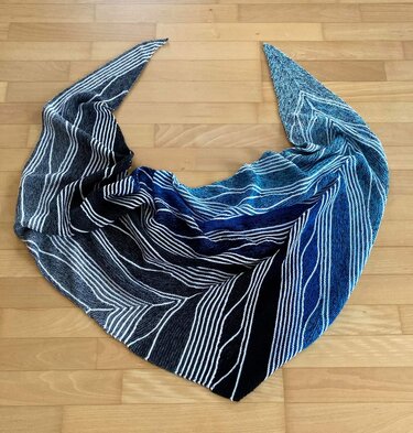 Tuch Feather als PDF Datei - Stricken