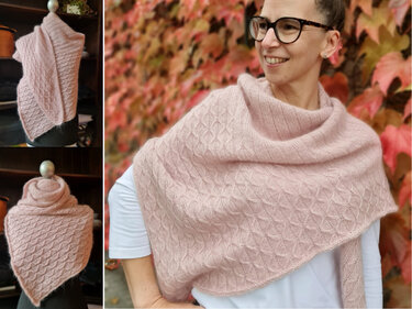 Strickanleitung Tuch Kumma