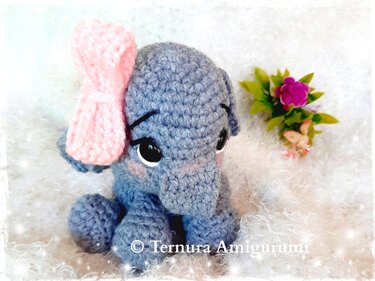 Cuddly Elephant Crochet Pattern Free - Image 2