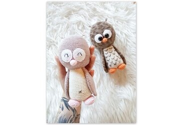 Grinseeule von LaCritza - Häkeln