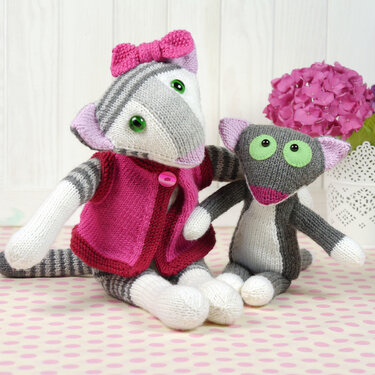 Coco die Katze Strickanleitung