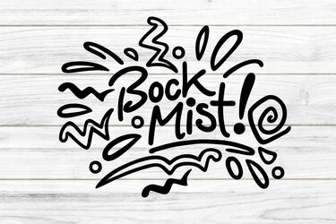 Bock Mist Plotterdatei SVG DXF FCM - Plotting