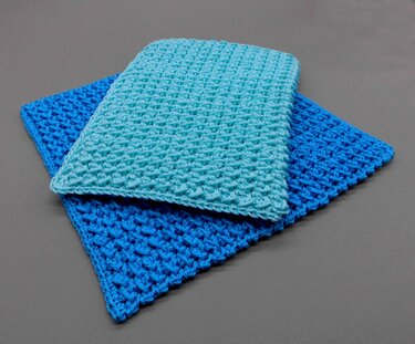 Spültuch Waschlappen Topflappen Waschhandschuh - einfach und schnell - Häkeln