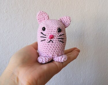 Kawaii Katze - Amigurumi Häkelanleitung