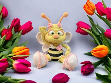 Häkelanleitung "Baby - Bienchen"