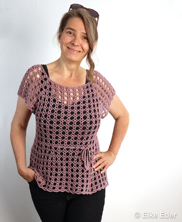 Tunika, Shirt, Top "Marlene" (RVO) - Häkelanleitung - Bild 11