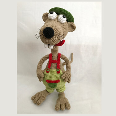 Seppl, das bayrische Wiesel, Häkelanleitung