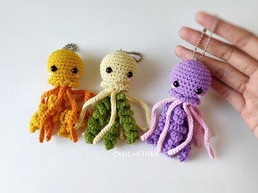 Amigurumi Little Jellyfish Crochet Pattern