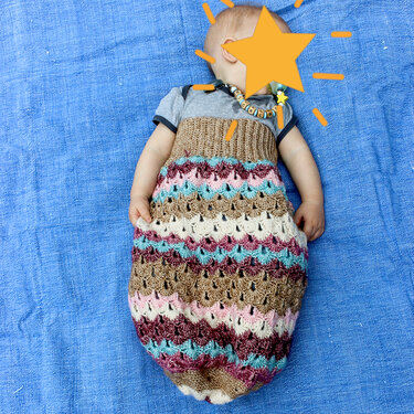 Pucksack Eule für Babys häkeln - Anleitung - Bild 2