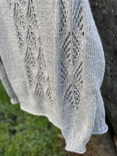 Raglan Sweater, Jumper "Old Tree" – top down – seamless – 8 sizes - Image 6