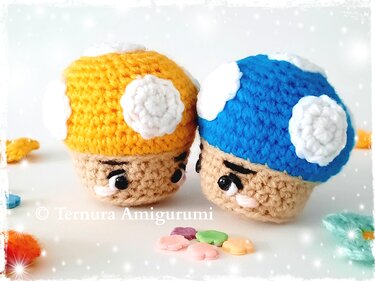 Little mushroom Crochet Pattern