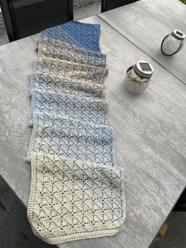 Stola Diagonale Rauten - Stricken