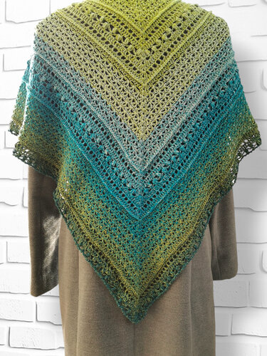 Häkelanleitung - Tuch "Dyri"