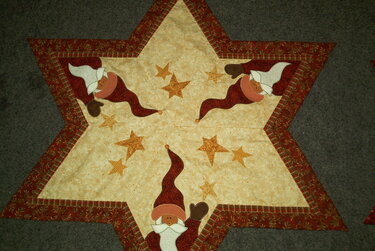 "Nicostern" Patchwork Tischdecke - Nähen