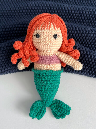 Häkelanleitung Meerjungfrau - Kleine Merle