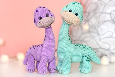 Little dinosaurs - Crochet