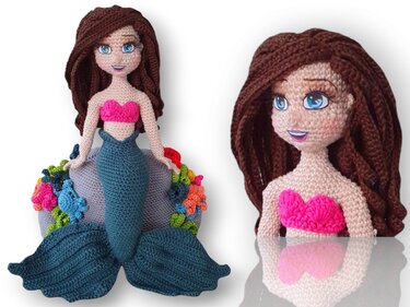 Aqualayla meermaid - Crochet