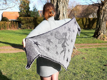 Dreieckstuch Elfe Illusionsstricken