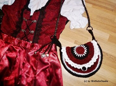 Häkelanleitung Tasche, Dirndltasche - Oktoberfest
