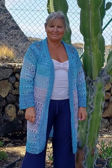 Häkelanleitung Sommermantel La Ruda RVO