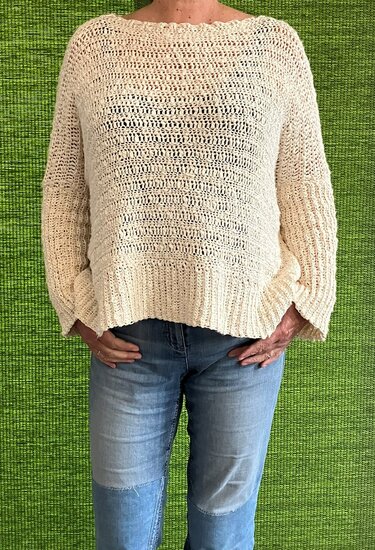 Schlabberpulli - Bauchwegschummler Nr. 5 - Häkelanleitung - Bild 2