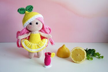 Häkelanleitung Tutti Frutti Girl Zitronella - PDF Datei