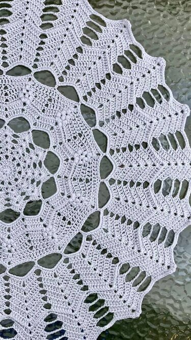 Chouette - ein cooles Deckchen - Häkeln