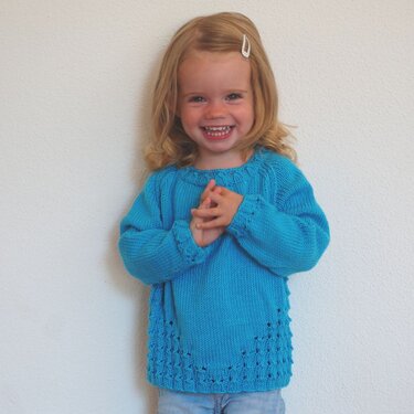 Strickanleitung Kinderpullover "Milano" 762058