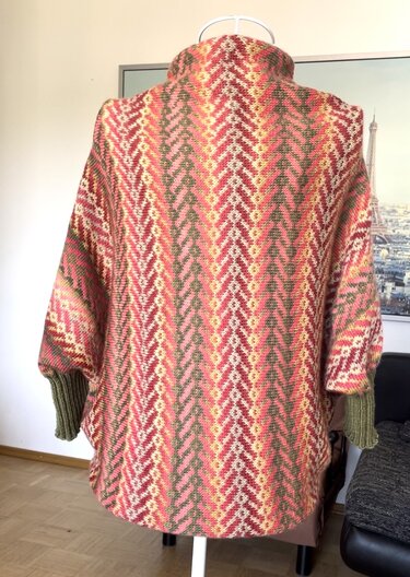 Seelenwärmer Grätenmuster - Stricken