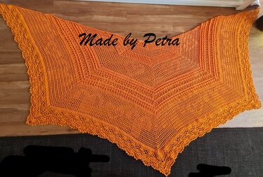 Häkelanleitung Mehrecktuch Sternzeichen "Widder" - Bild 2