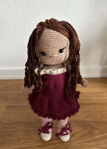 Crochet Doll Pattern, Amigurumi Doll Pattern