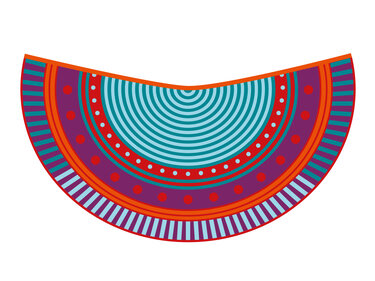 Tuch HATSCHEPSUT Strickanleitung