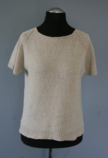 RVO stricken PDF Anleitung "Jasmin Tee" Raglan Pullover Shirt in 7 Größen