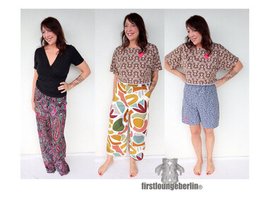 Nala bequeme Hose für Damen Sommer und Winter in 9 Größen und 8 Längen