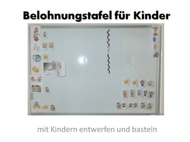 Belohnungstafel für Kinder - Basteln
