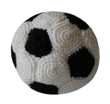 Häkelanleitung Fußball
