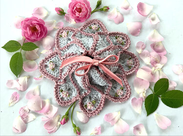 Geschenkverpackung Wunderblume Andrea - Häkeln