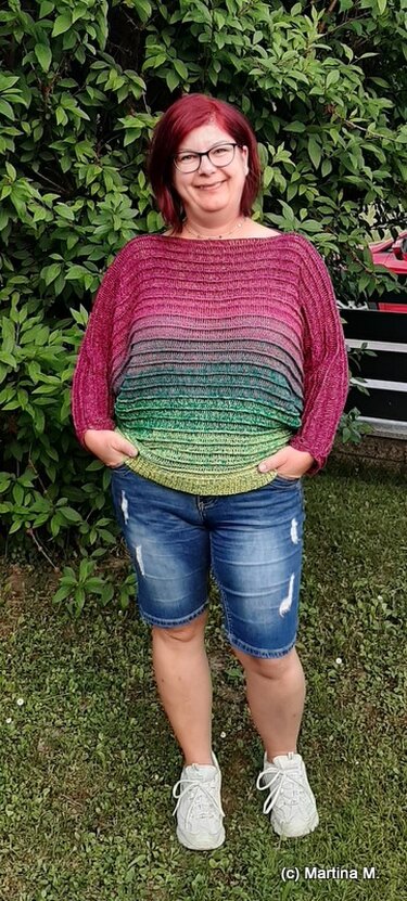 Vladik - Der Fledermauspullover - Häkeln