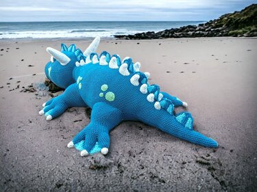 Xana the waterdragon XXL - Crochet