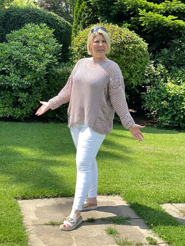 Häkelanleitung Jacke/Weste/Pullover/Shirt Natsumi - Bild 4