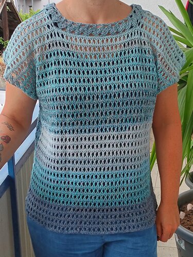 Häkelanleitung - Jäckchen und Cold-Shoulder-Top "Charmin" - Bild 3