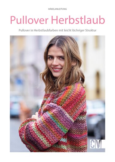 Leichter Pullover mit Herbstfarben und löchriger Struktur Häkelanleitung - Bild 2