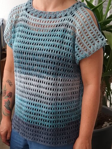 Häkelanleitung - Jäckchen und Cold-Shoulder-Top "Charmin"