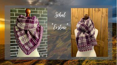 Schal "Erskine" aus der Highland Collection - Stricken