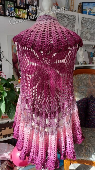 Kreisweste "Margarete" - Häkeln