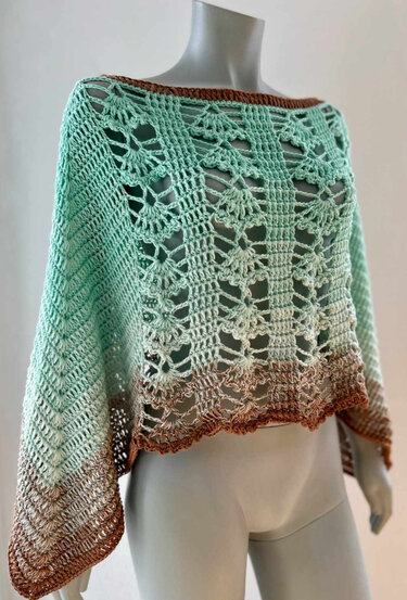 Poncho „Kitty deLux“ - Häkeln