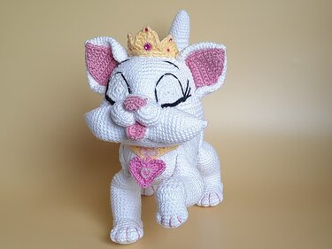 Katze Beleidigte Princess - Amigurumi Häkelanleitung